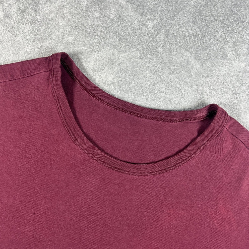 Lululemon Lunar New Year Five-Year Basic Tee Burgundy Number Print‎ Size L - Picture 3 of 8